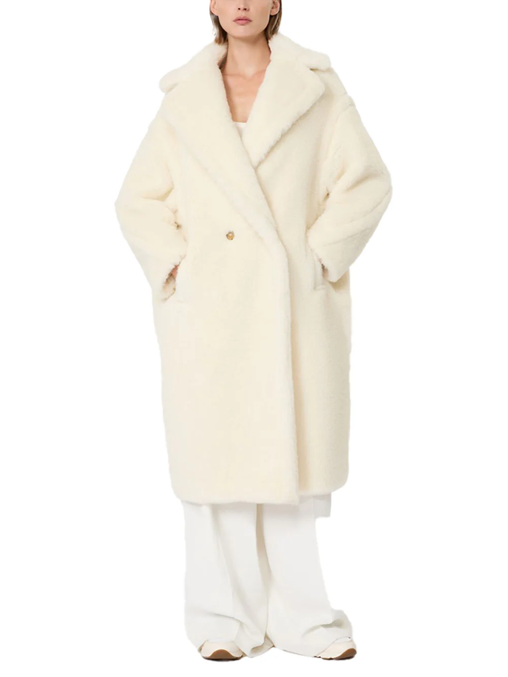Max Mara tedgirl coat White - Image 4