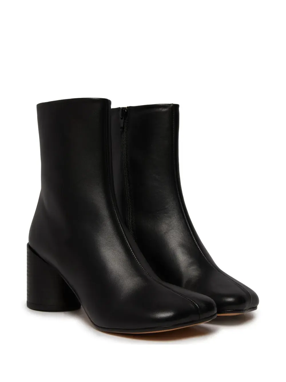 MM6 Maison Margiela Anatomic Ankle Boots Black - Image 4