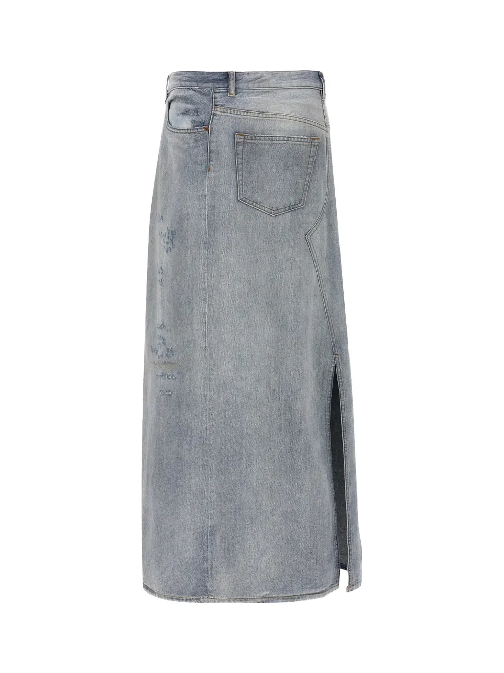 MM6 Maison Margiela Asymmetric Denim Skirt L Blue