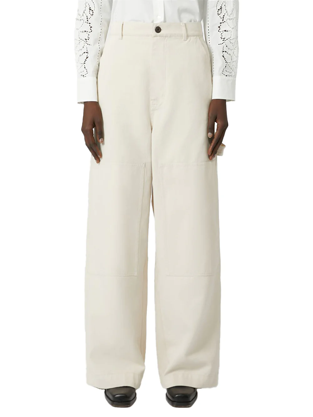 Weekend Maxmara caronte trousers Ivory - Image 3