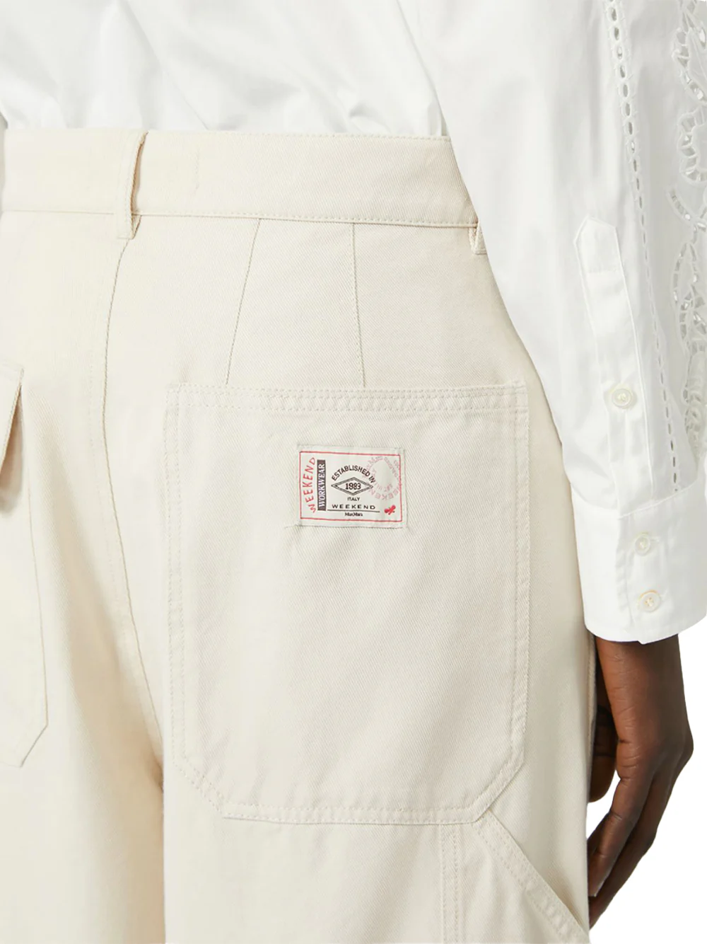 Weekend Maxmara caronte trousers Ivory - Image 5