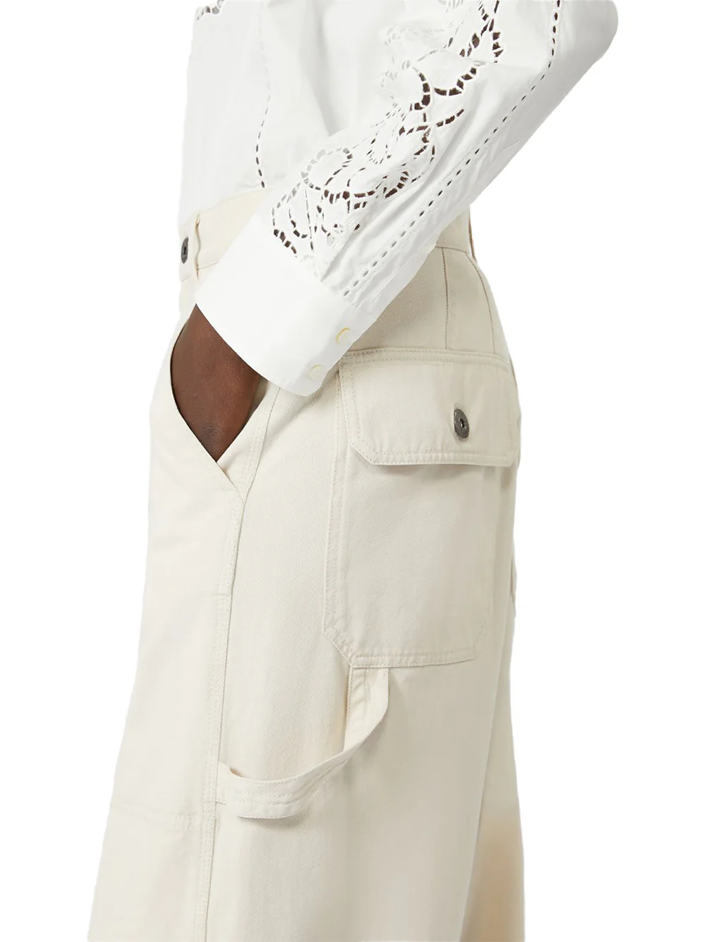 Weekend Maxmara caronte trousers Ivory - Image 6