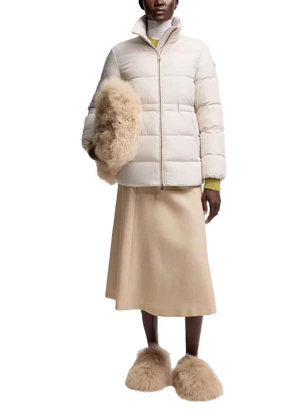 Moncler Women Brossette jacket Ivory - Image 2