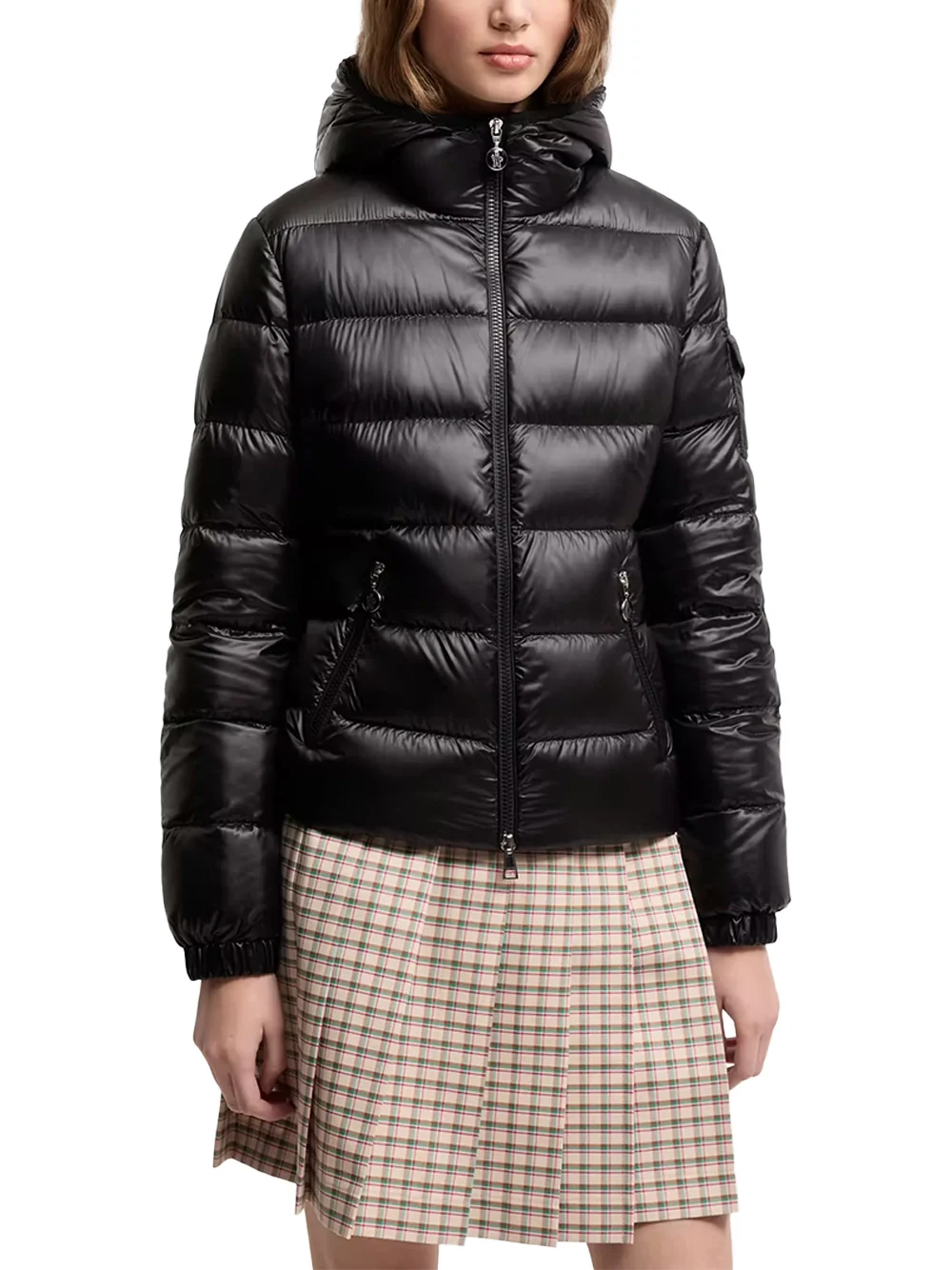 Moncler Women Glesse Giubbotto Jacket Black - Image 2