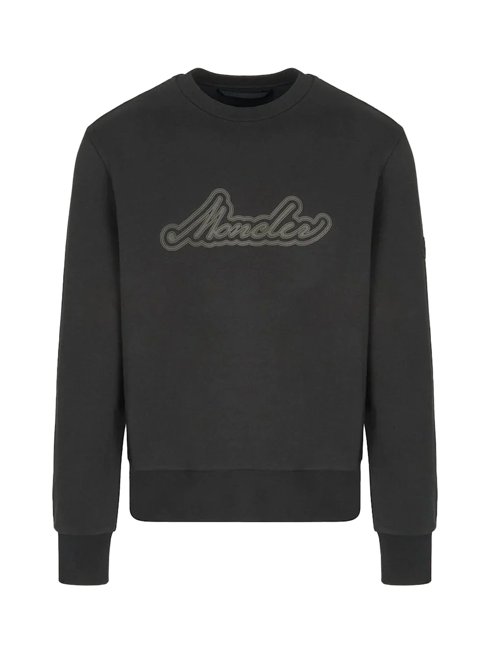 Moncler Men logo sweatshirt Black - Image 2