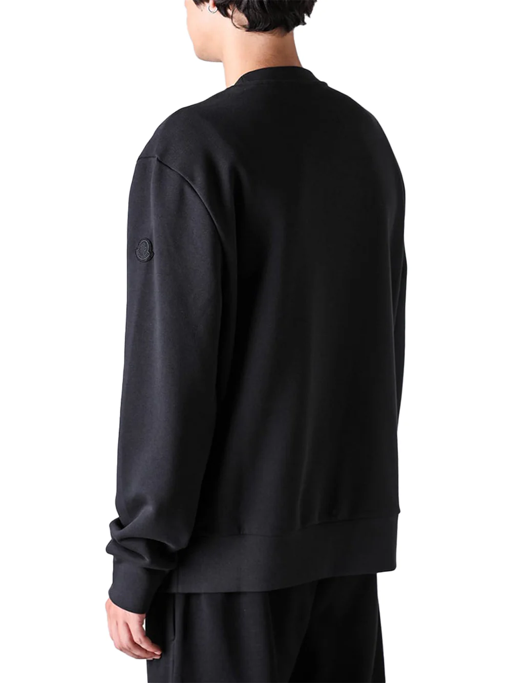 Moncler Men logo sweatshirt Black - Image 8