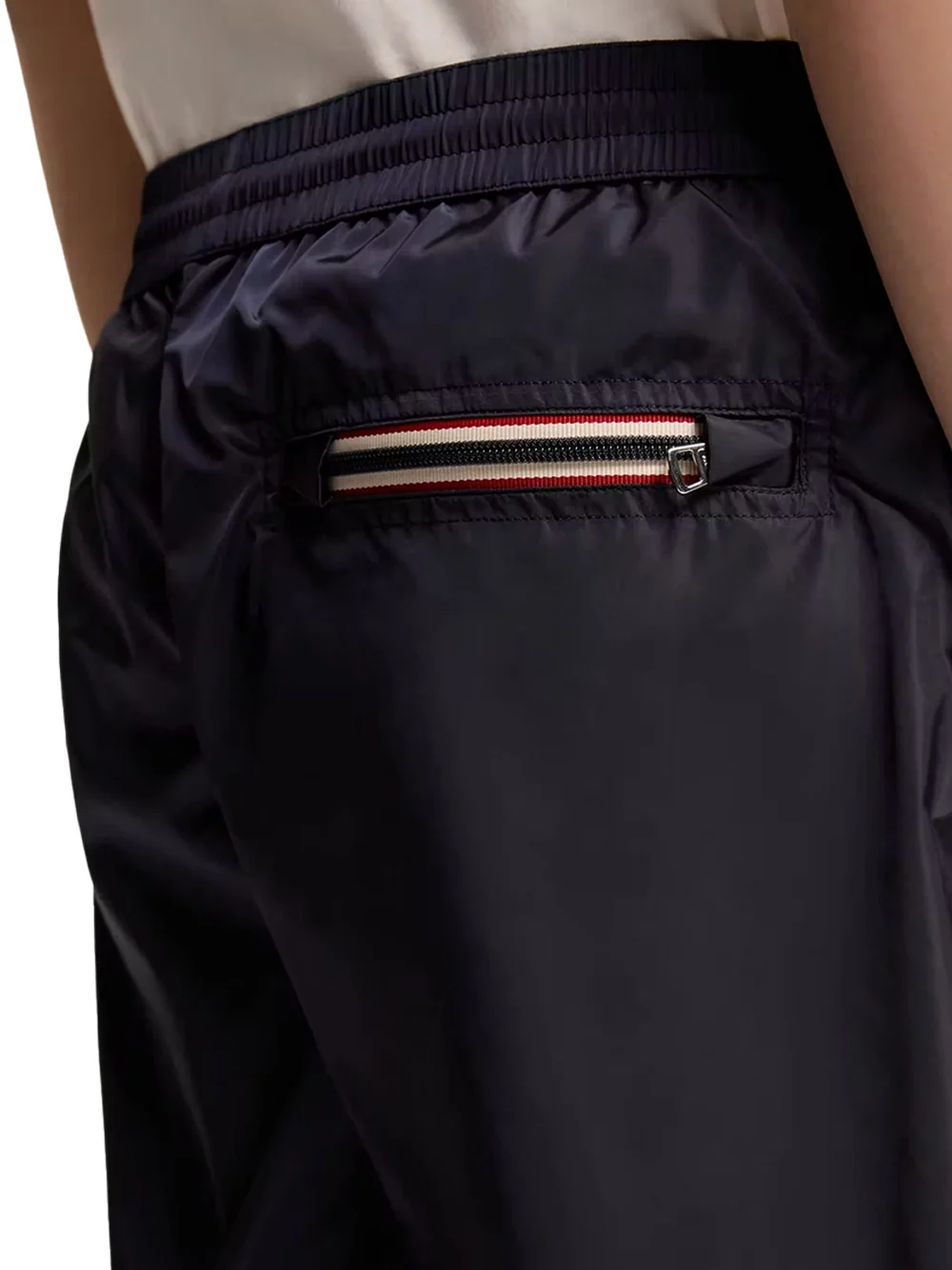 Moncler Men Logo Swim Shorts Navy - Image 6