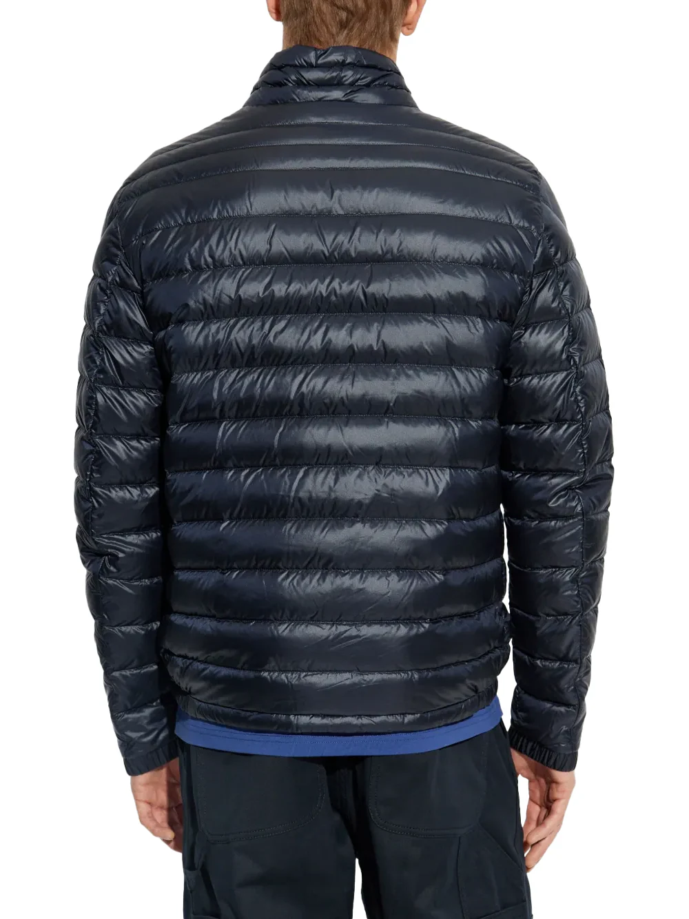 Moncler men Arnique Short Down Jacket Navy - Image 5