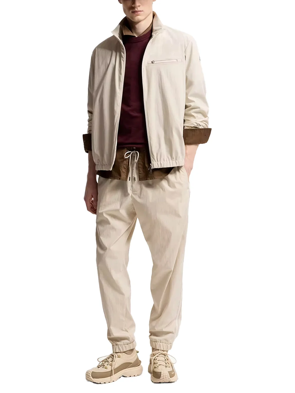 Moncler Men Danby Jacket Ivory - Image 2