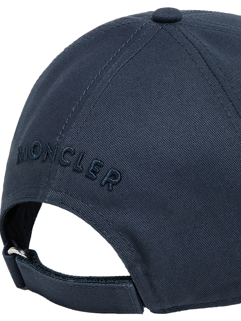 Moncler men Gabardine Baseball Cap Navy - Image 5