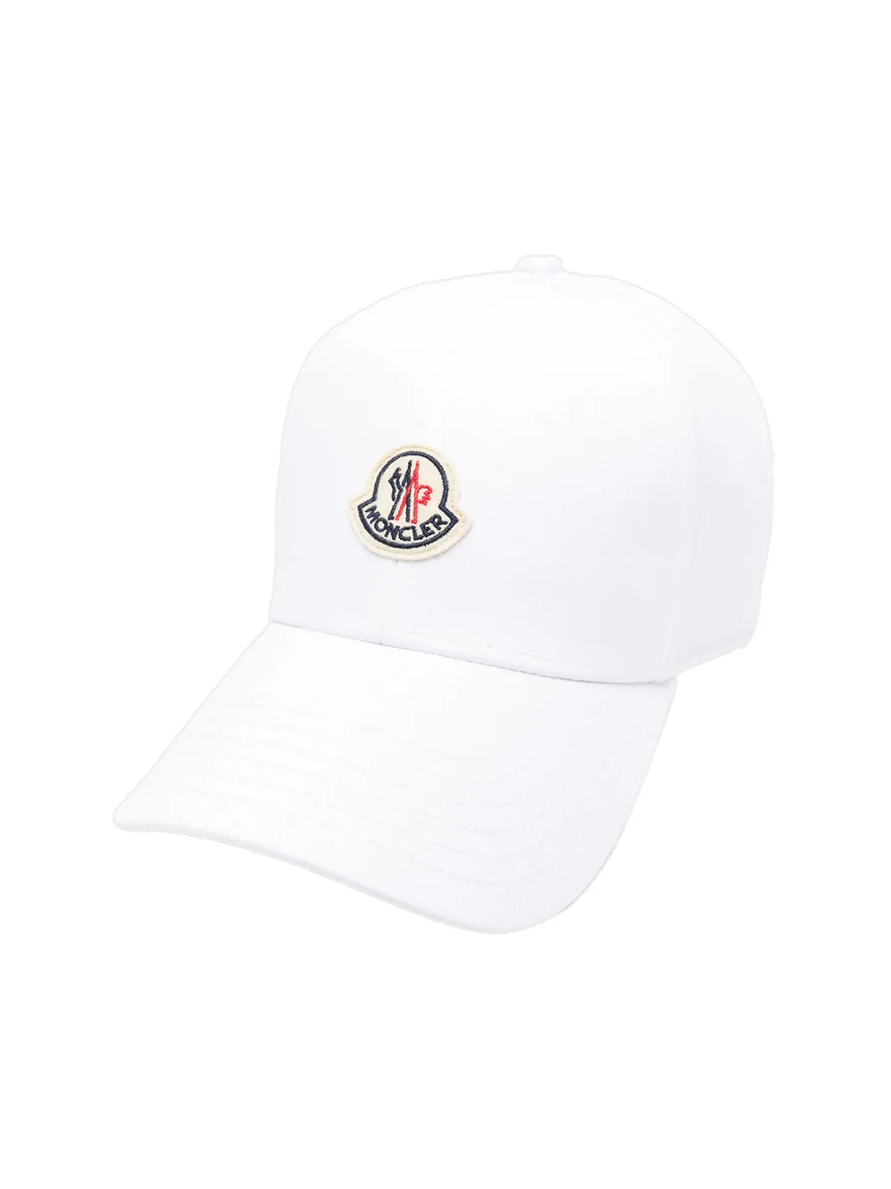 Moncler men Gabardine Baseball Cap White - Image 3