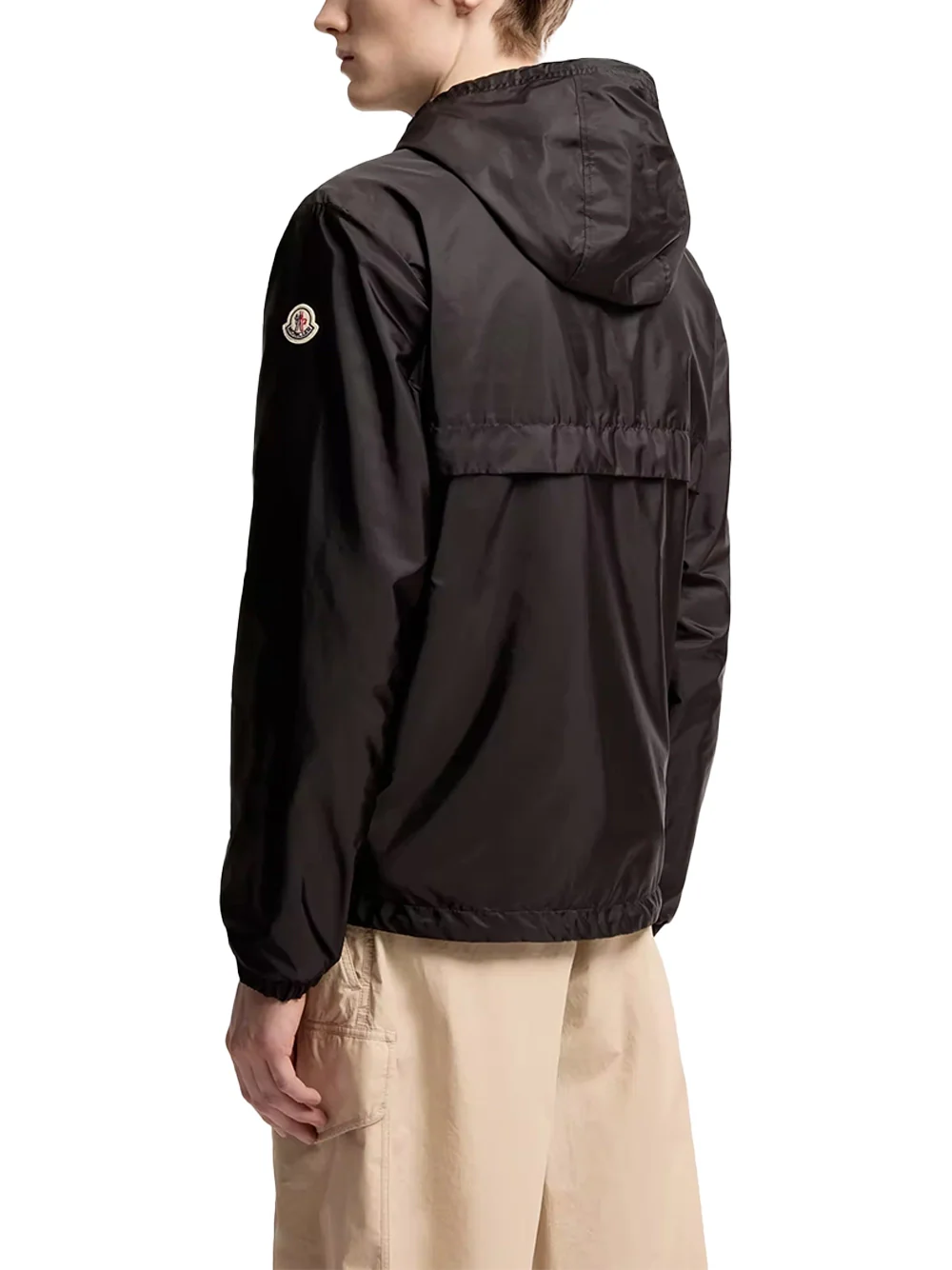 Moncler Men Nidge Hooded Jacket Black - Image 6