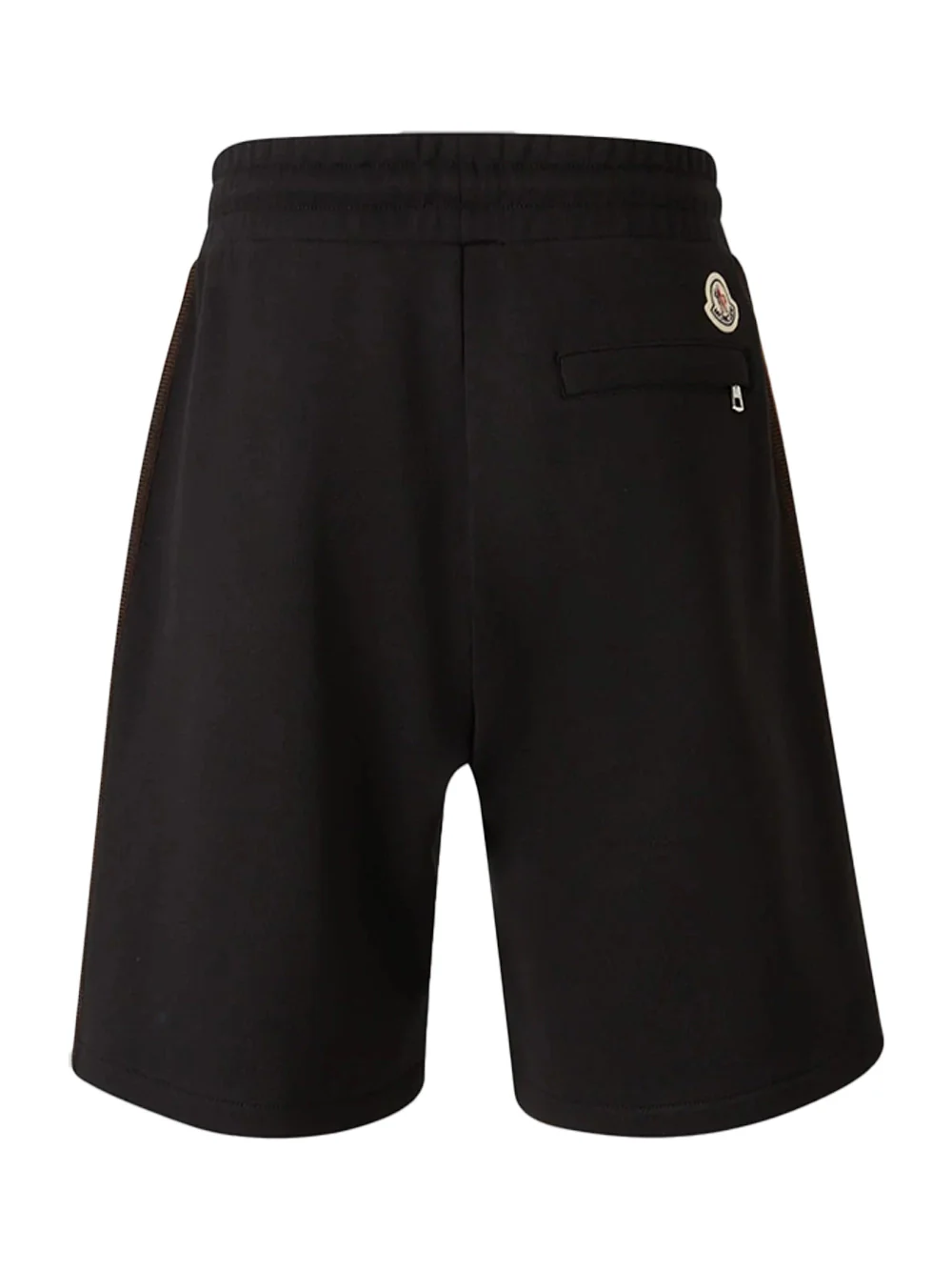 Moncler Men Cotton Bermuda Shorts Black - Image 2