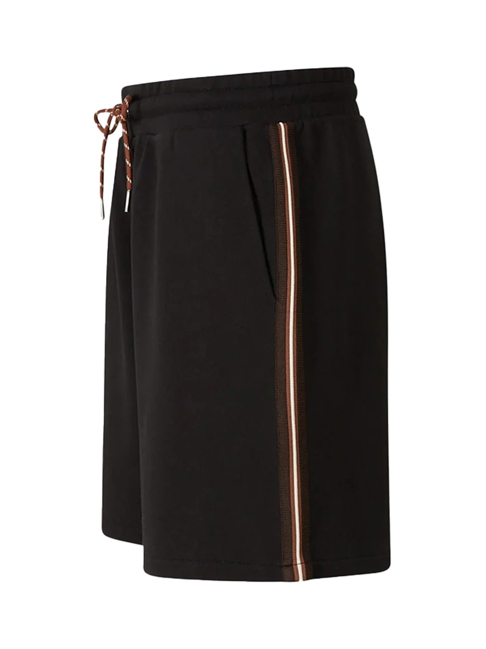 Moncler Men Cotton Bermuda Shorts Black - Image 3