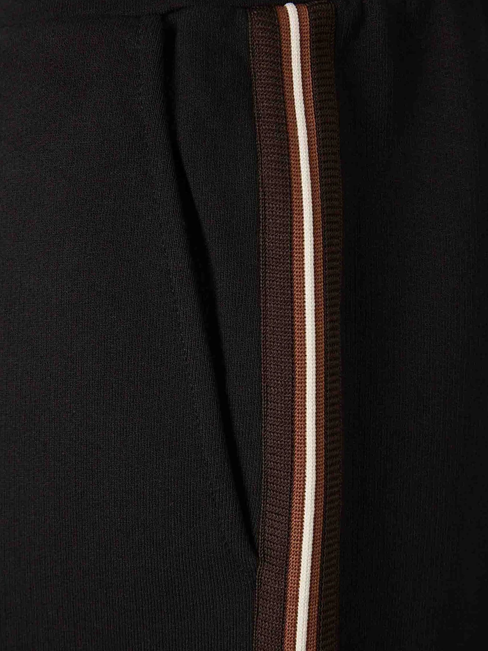Moncler Men Cotton Bermuda Shorts Black - Image 4