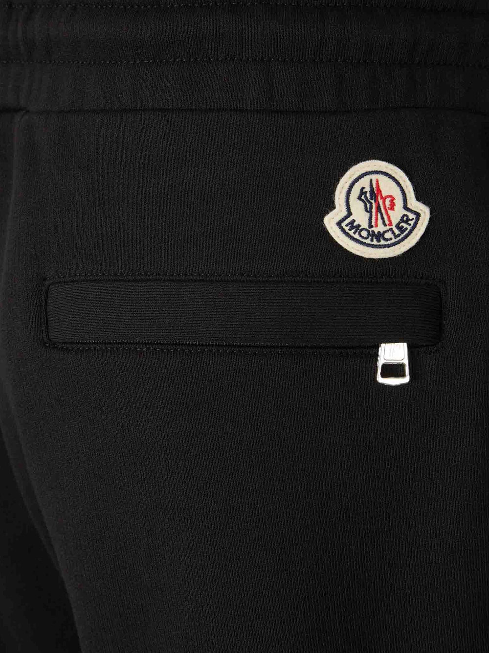 Moncler Men Cotton Bermuda Shorts Black - Image 5