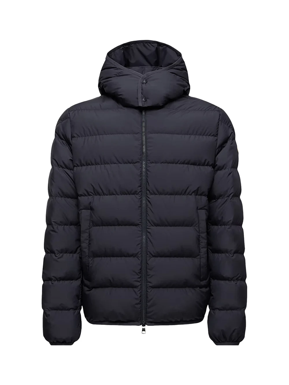 Moncler Men Montbrocq Hooded Short Down Jacket Navy - Image 3