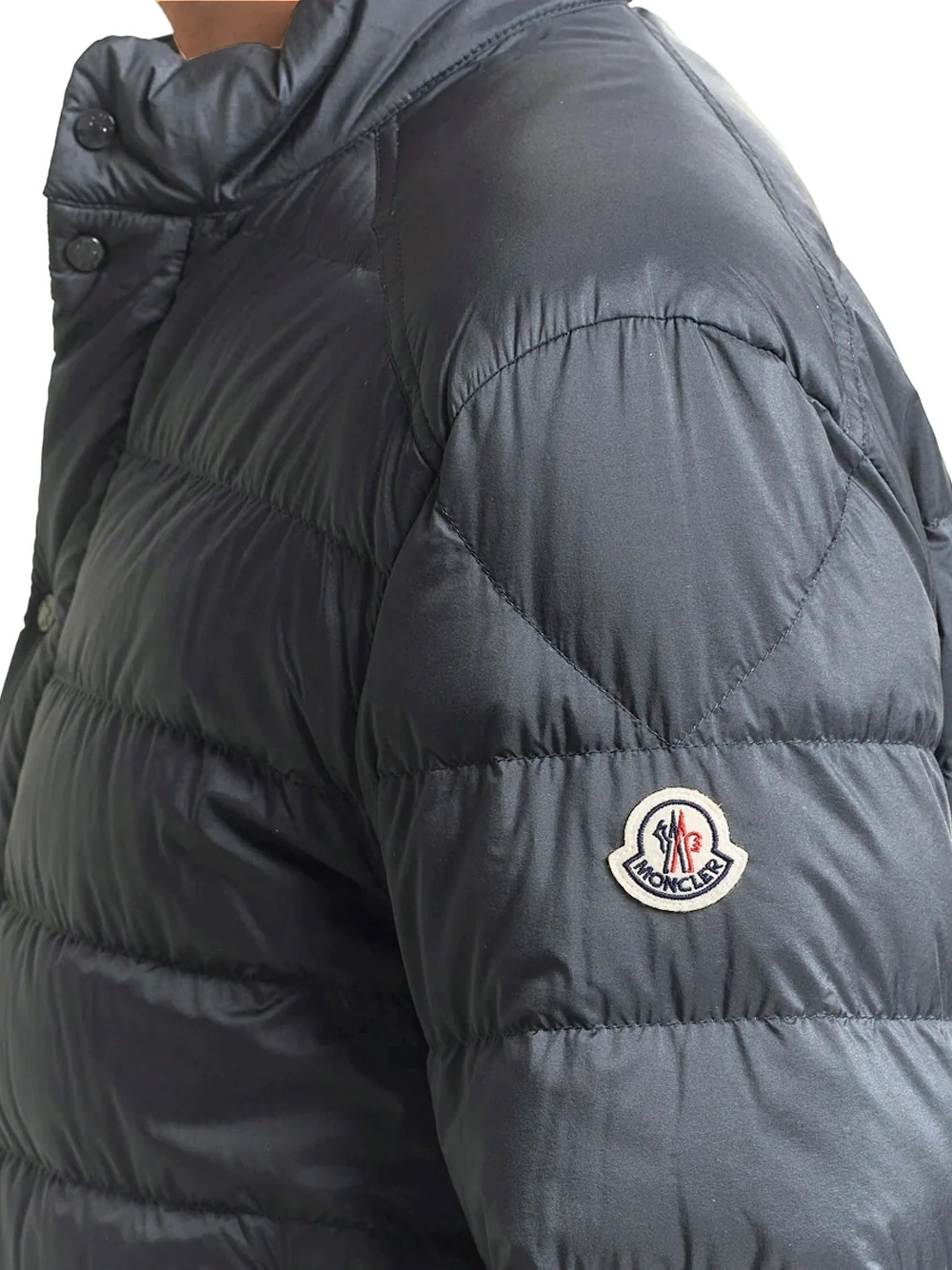 Moncler Men Selves Giubbotto Jacket Grey - Image 4