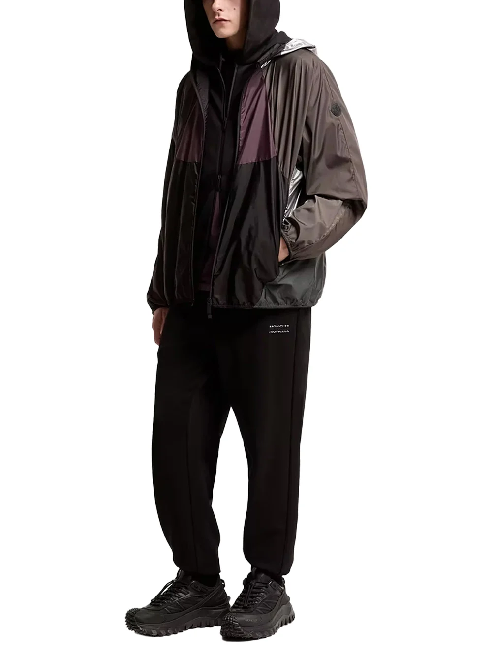 Moncler Men Sweat Bottoms Trouser Black - Image 2