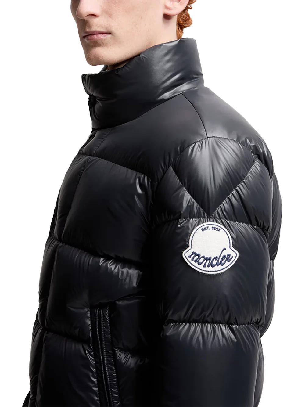 Moncler Men Tripiti Short Down Jacket Navy - Image 5