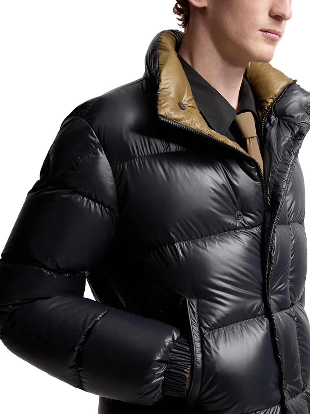 Moncler Men Tripiti Short Down Jacket Navy - Image 6