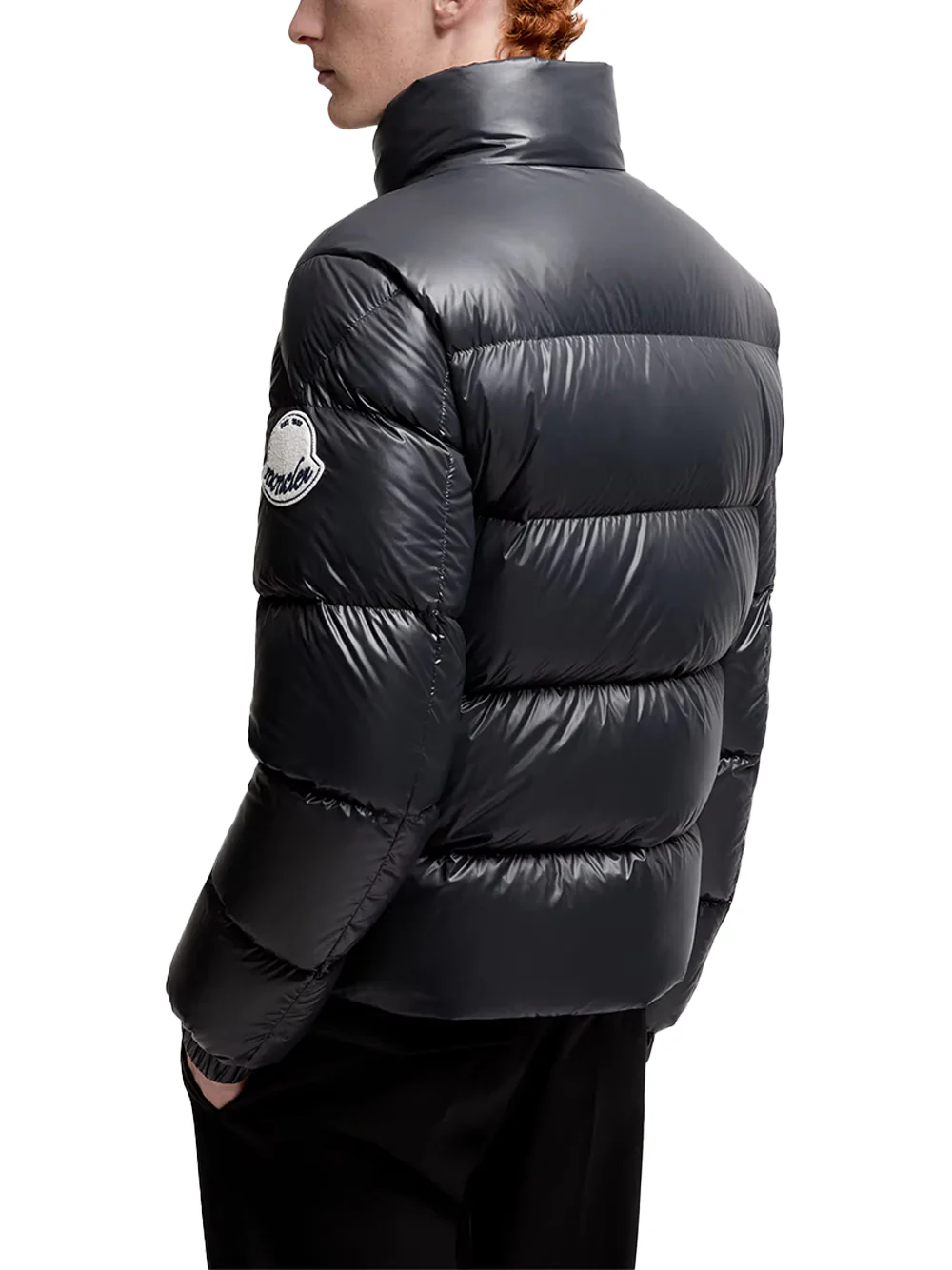 Moncler Men Tripiti Short Down Jacket Navy - Image 7