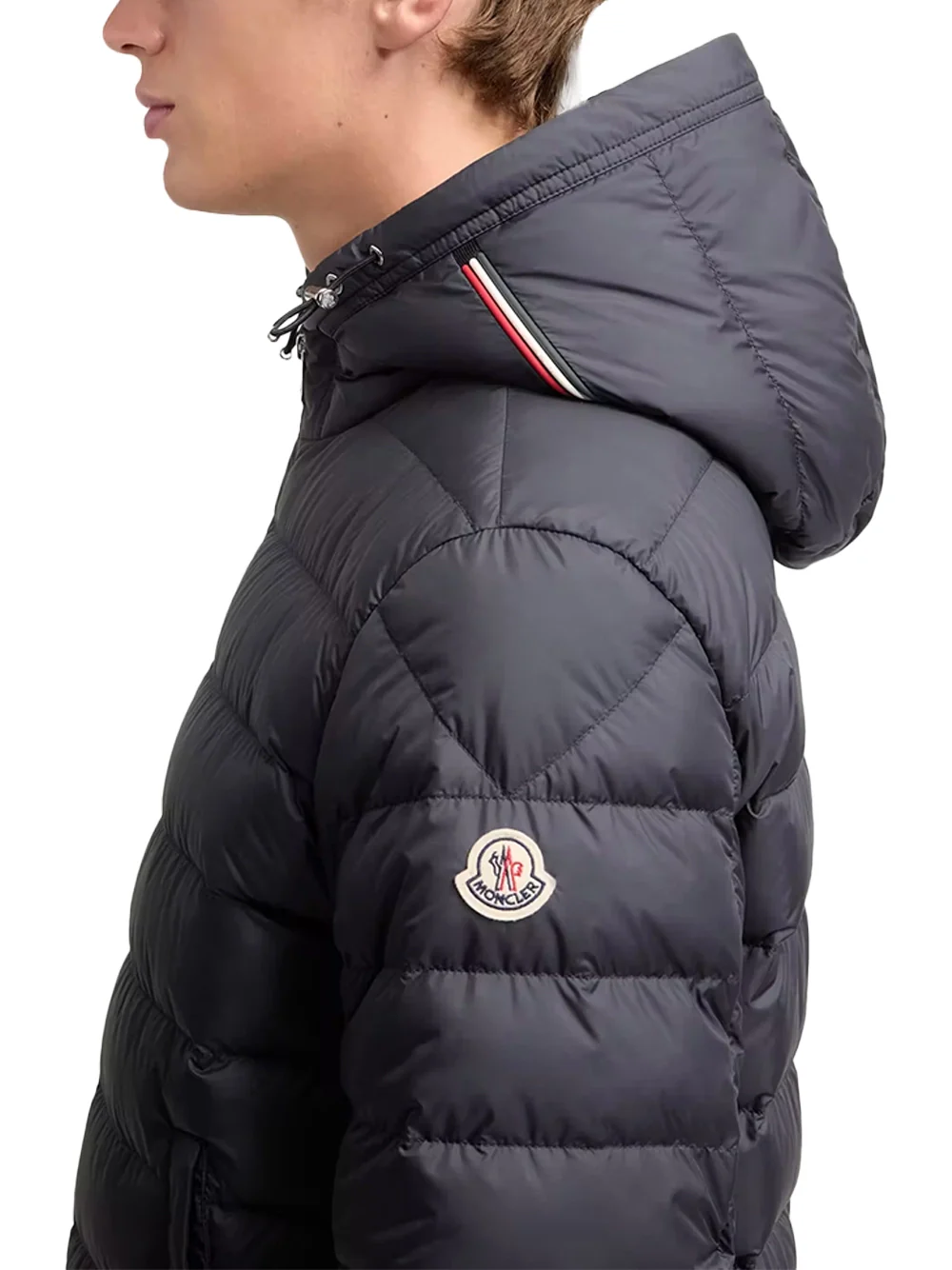Moncler Men Vermeille Hooded Short Jacket Navy - Image 5