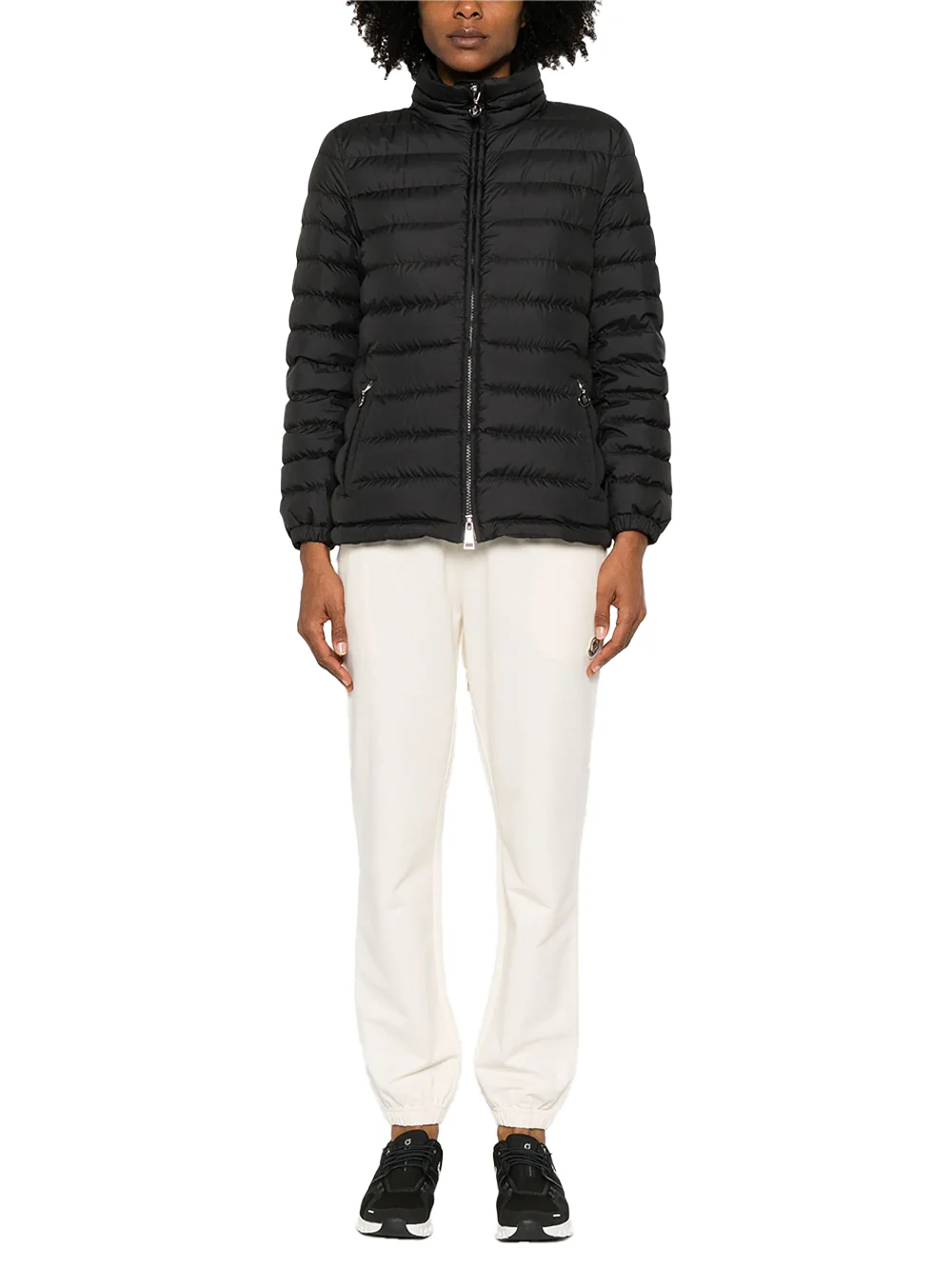 Moncler women cotton track pants White - Image 4
