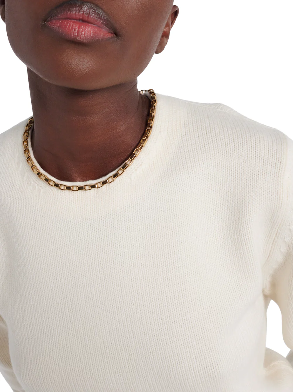 Moncler women knit top chain Off-white - Image 5