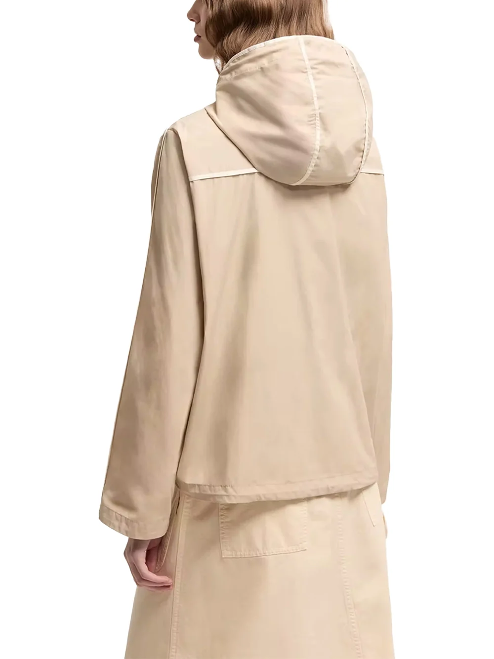 Moncler Women Sarracenia Hooded Jacket Lbeige - Image 6