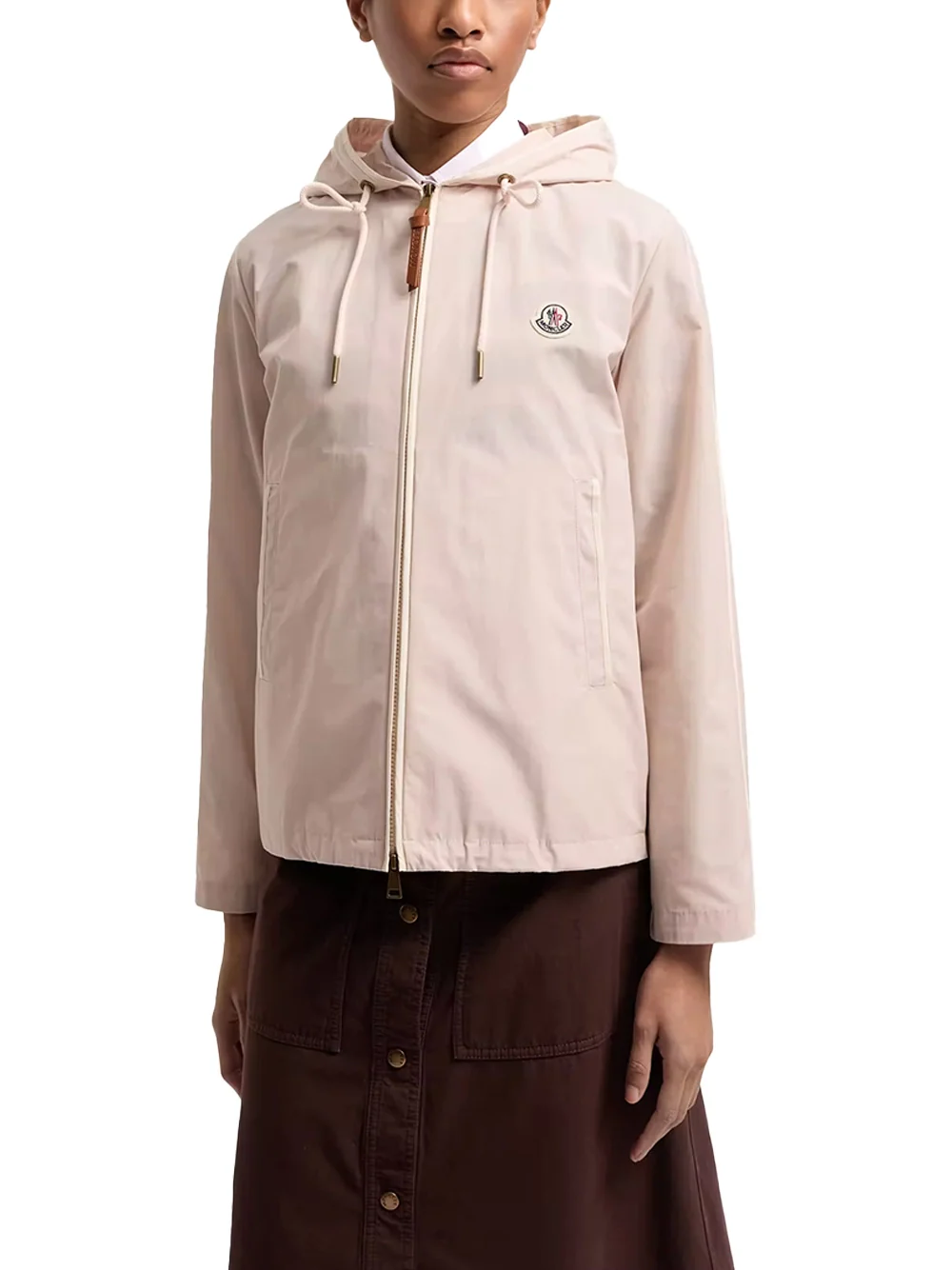 Moncler Women Sarracenia Hooded Jacket Pink - Image 3