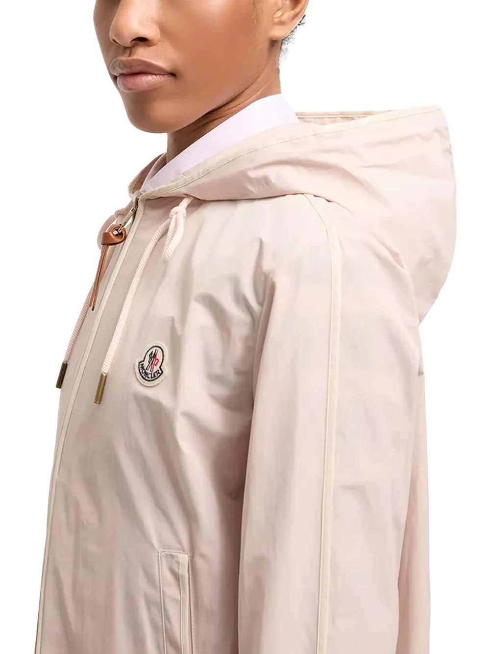 Moncler Women Sarracenia Hooded Jacket Pink - Image 4