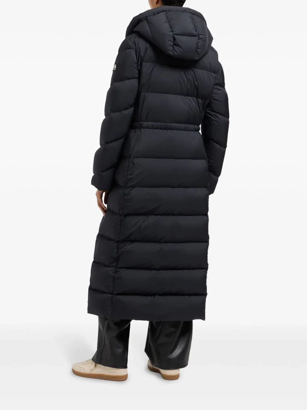 Moose Knuckles Belle Puffer Coat Black - Image 4
