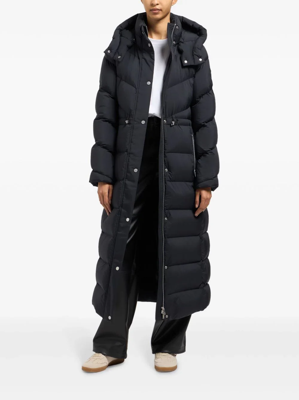 Moose Knuckles Belle Puffer Coat Black - Image 6