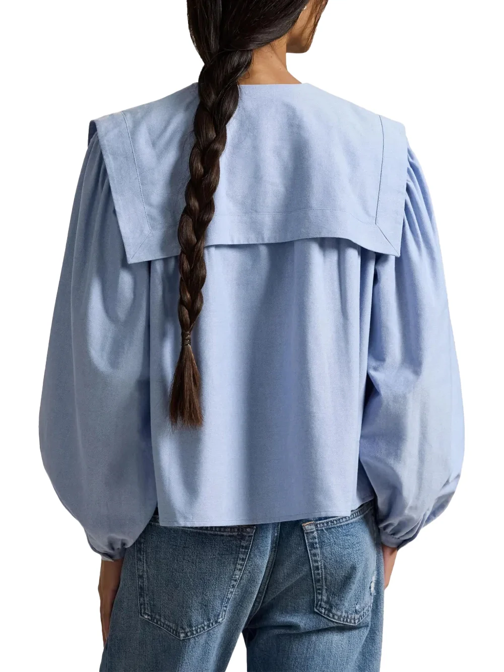 Polo Ralph Lauren Blouse Shirt Blue - Image 4