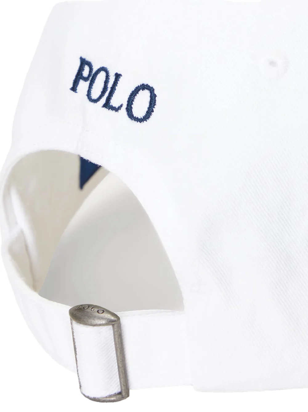Polo Ralph Lauren Cotton Chino Ball Cap White - Image 3
