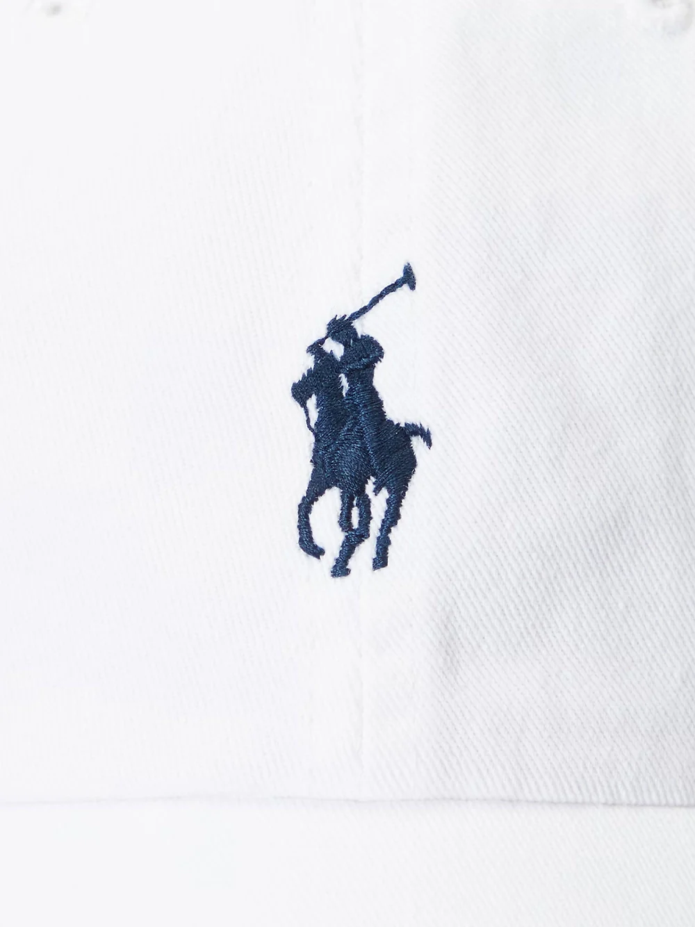 Polo Ralph Lauren Cotton Chino Ball Cap White - Image 4