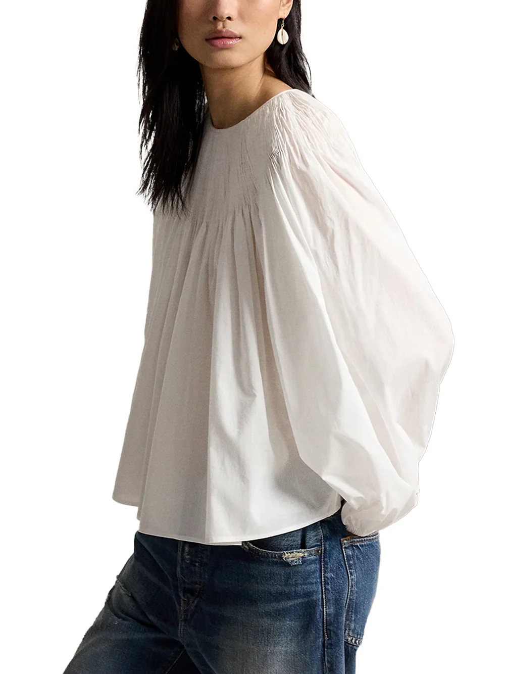 Ralph Lauren Cotton Shirt White - Image 3
