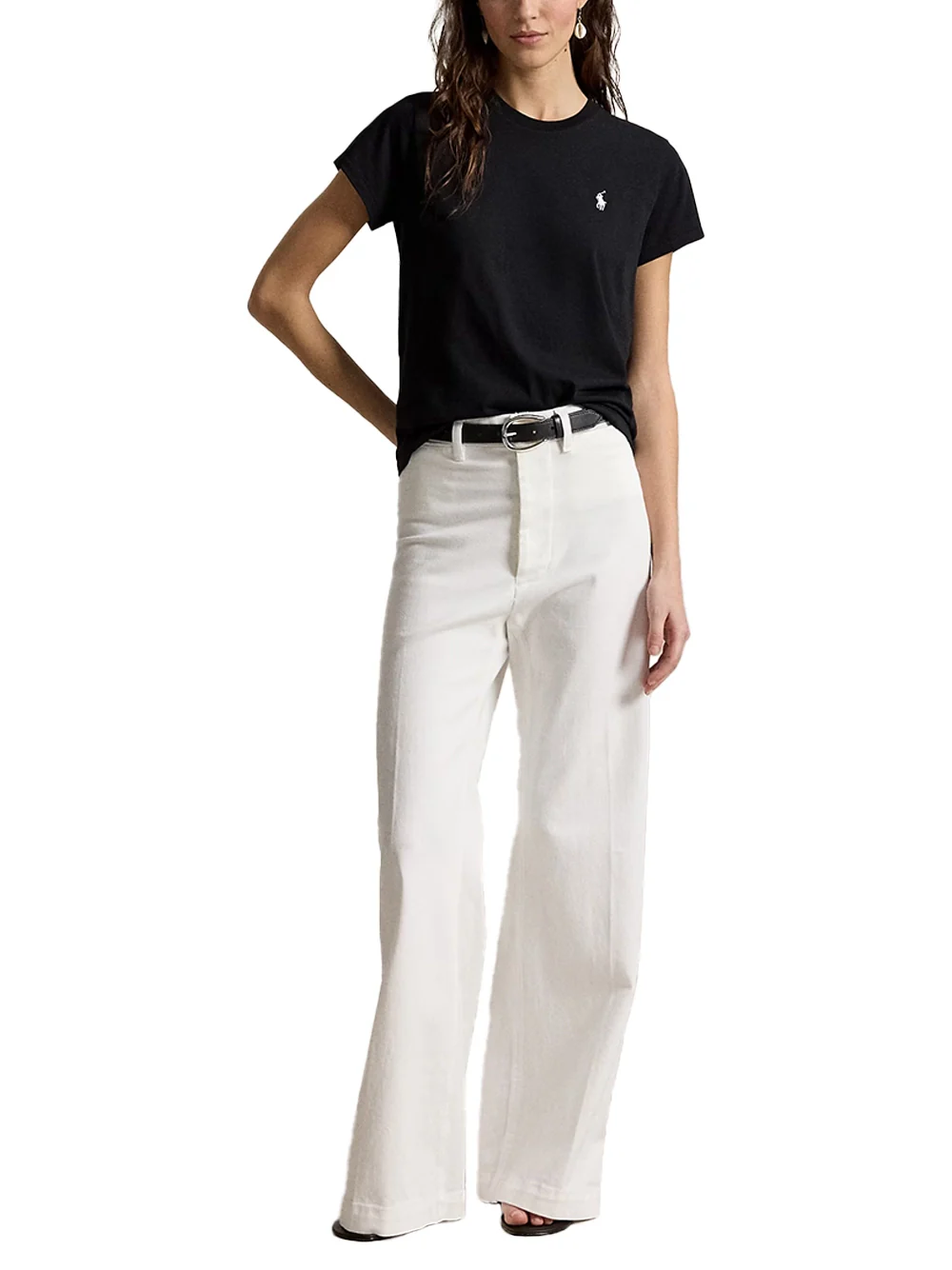 Ralph Lauren Crewneck Tee Black - Image 2
