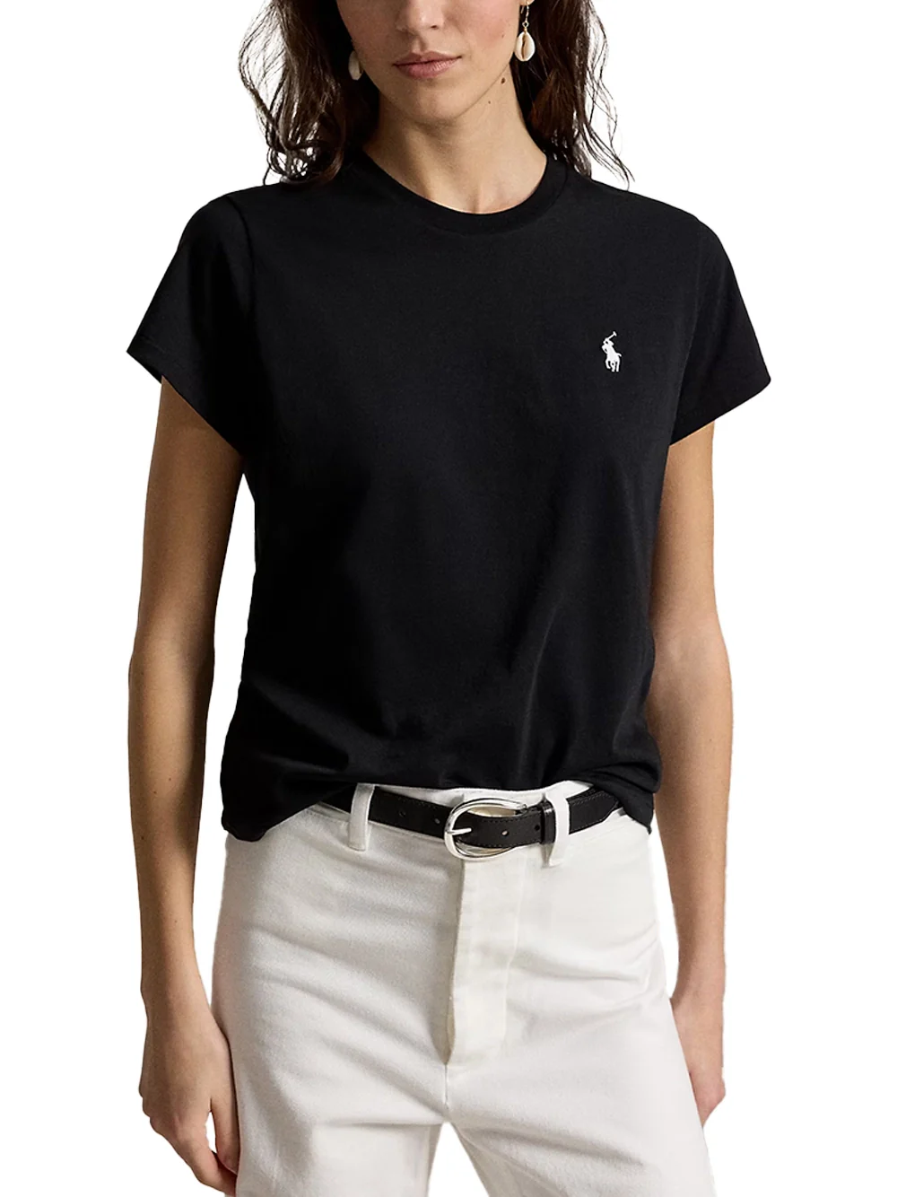 Ralph Lauren Crewneck Tee Black - Image 3