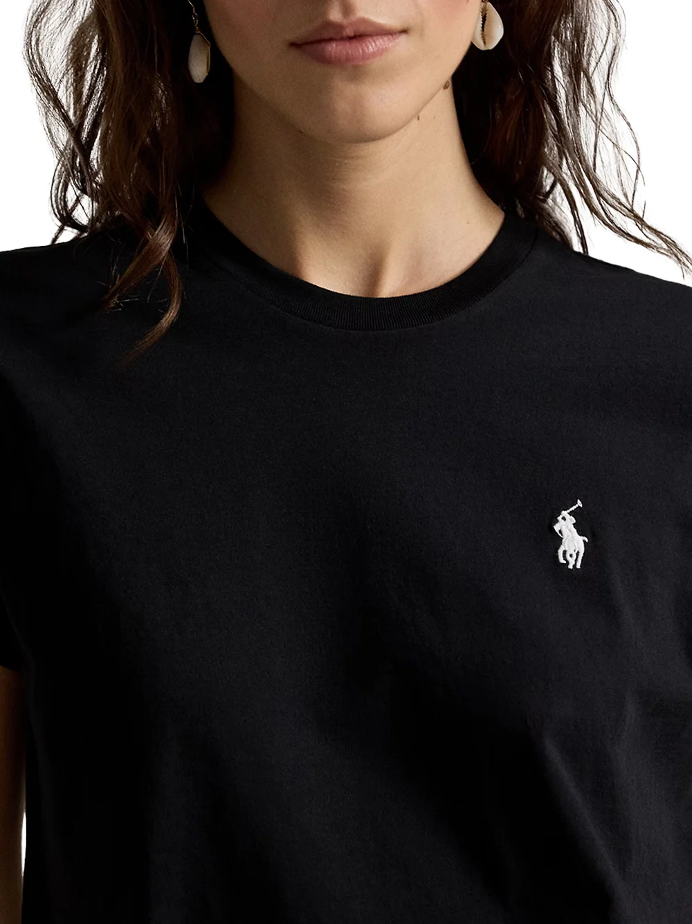 Ralph Lauren Crewneck Tee Black - Image 4