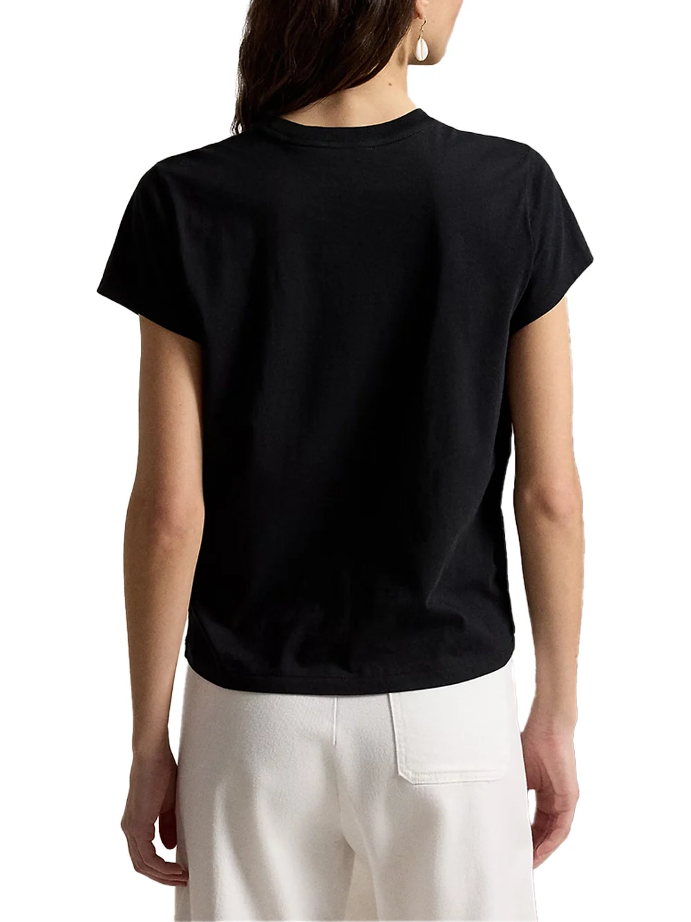 Ralph Lauren Crewneck Tee Black - Image 5
