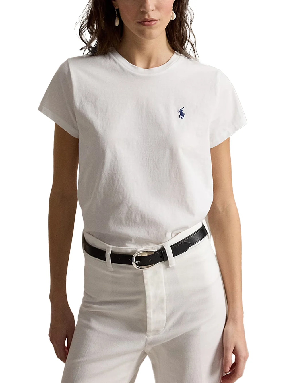 Ralph Lauren Crewneck Tee White - Image 3