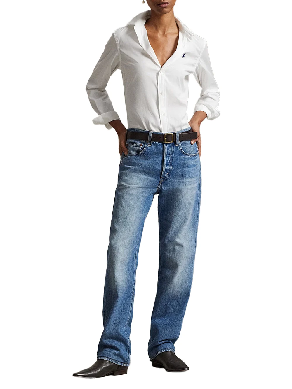 Ralph Lauren Fit Shirt White - Image 2