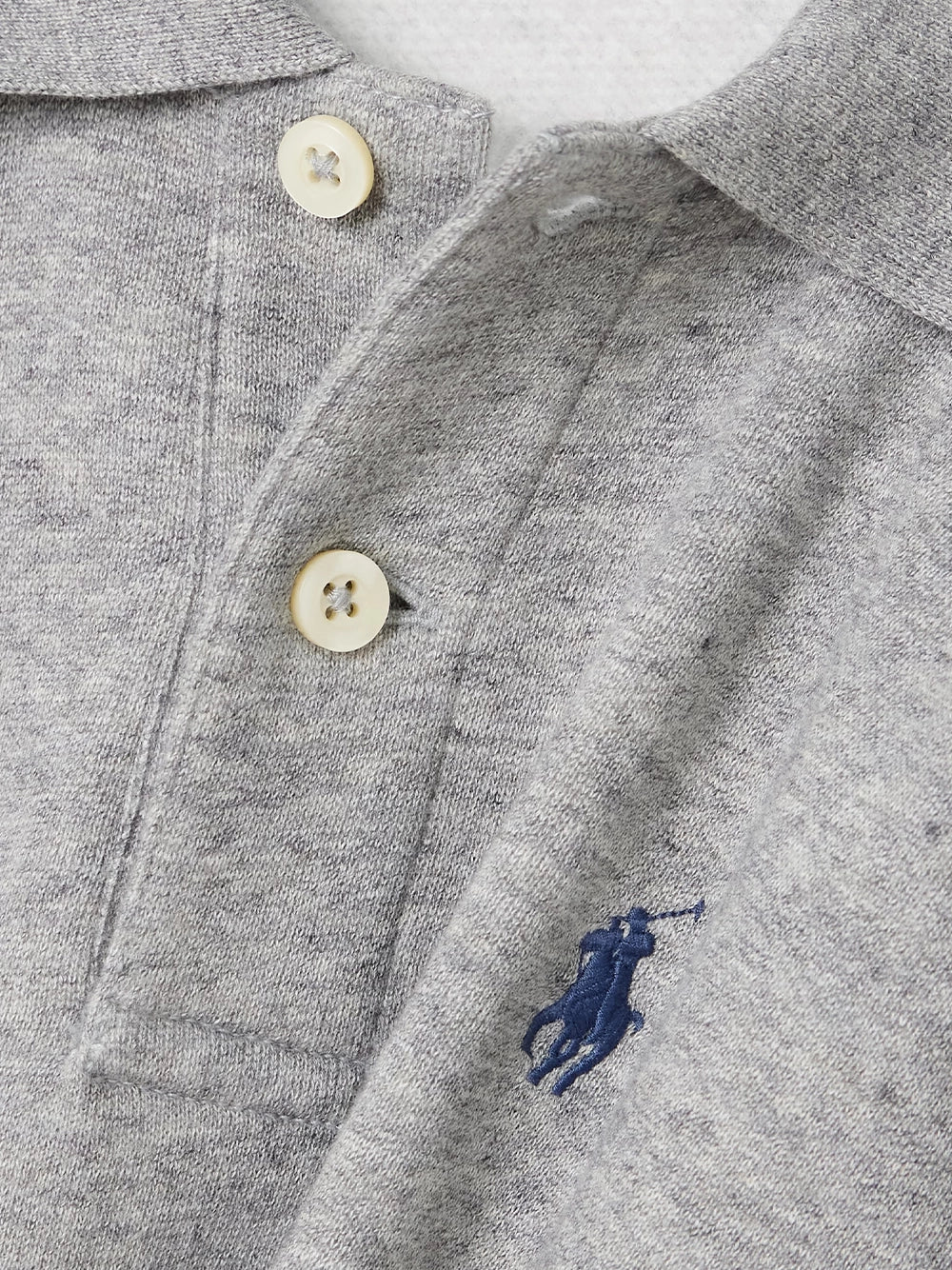 Ralph Lauren Long-Sleeve Polo Grey - Image 5