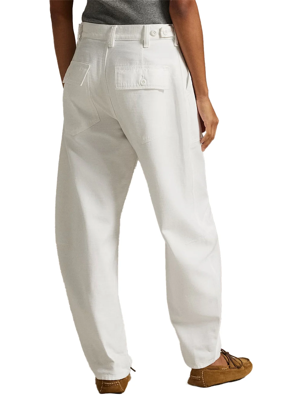 Polo Ralph Lauren Ricky Trouser Ecru - Image 5