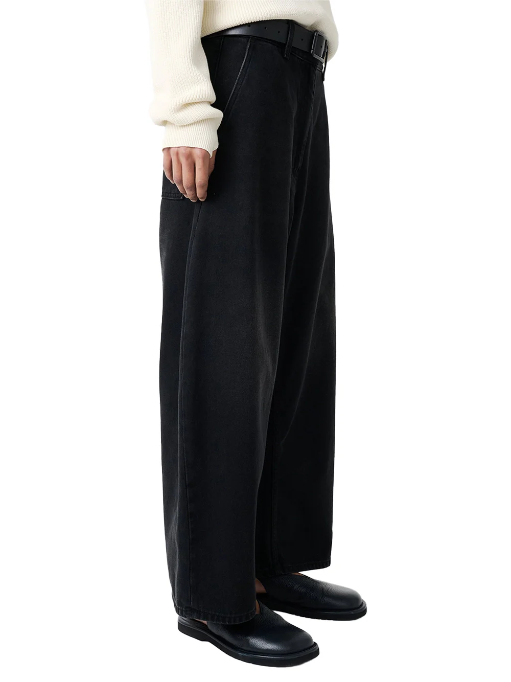 Studio Nicholson Chalco Washed black - Image 6