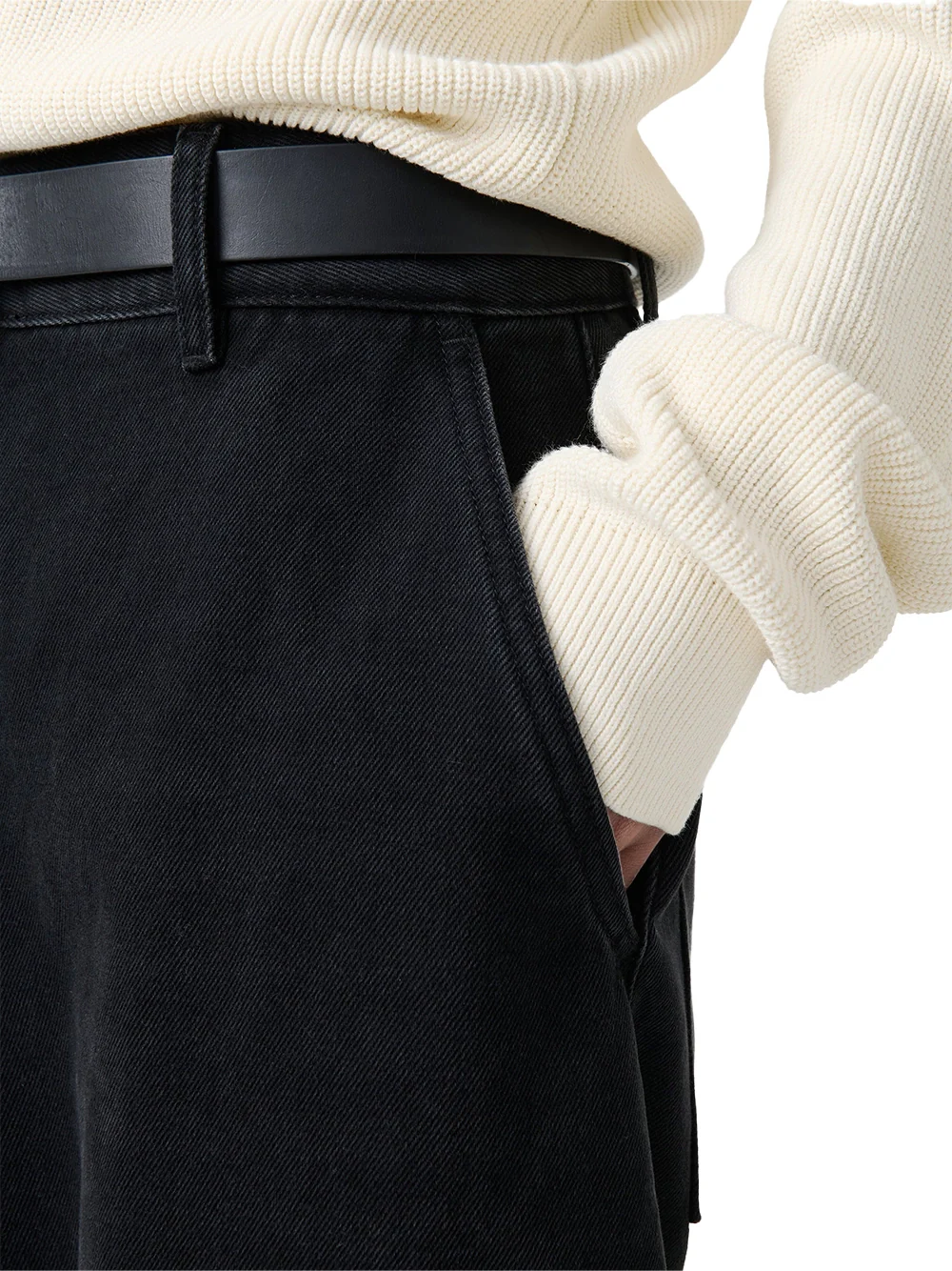 Studio Nicholson Chalco Washed black - Image 7