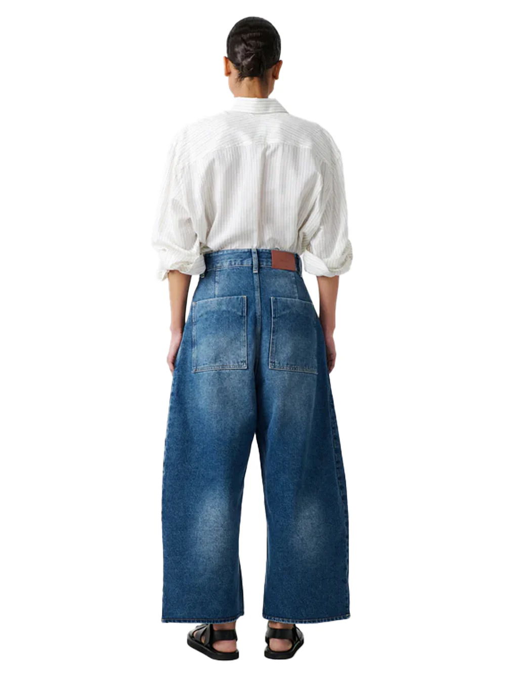 Studio Nicholson Chalco Denim Pant - Image 3