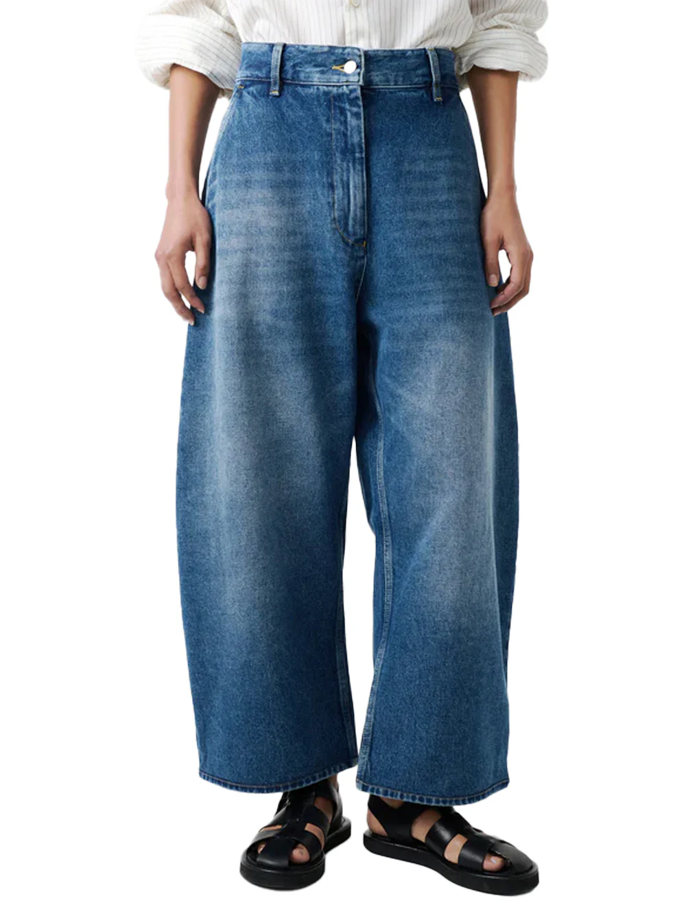 Studio Nicholson Chalco Denim Pant - Image 4